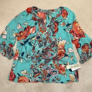 NWT - Figueroa & Flower Blouse